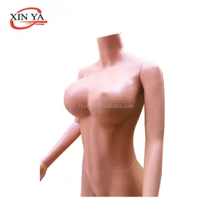 PE Big Breast Female Plastic Mannequins