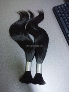Mejor venta <span class=keywords><strong>de</strong></span> pelo a granel brasileño pre trenzado armadura del pelo sin procesar cortado <span class=keywords><strong>de</strong></span> un solo cabello donante - Product Image 4