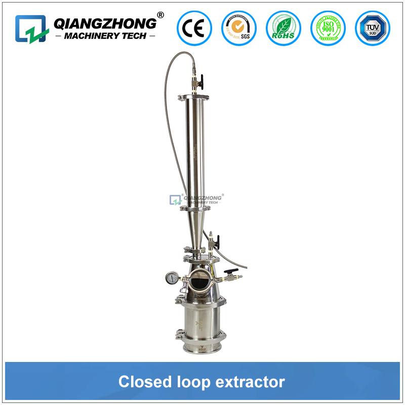 L'éthanol Extracteur l'hexane butane Machine D'extraction Solvant Plante Chanvre CBD Équipement D'extraction D'huile Essentielle