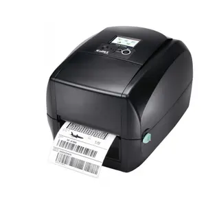 Godex RT730i mesin cetak Label kode batang, Transfer langsung panas & Termal 4 "Printer kode batang Desktop 300dpi