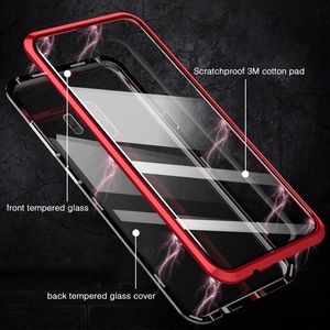Magnético cubierta del teléfono <span class=keywords><strong>para</strong></span> <span class=keywords><strong>Samsung</strong></span> S10 <span class=keywords><strong>5G</strong></span>/S9/S8 doble de vidrio templado <span class=keywords><strong>para</strong></span> <span class=keywords><strong>Samsung</strong></span> <span class=keywords><strong>S20</strong></span> más <span class=keywords><strong>S20</strong></span> <span class=keywords><strong>ultra</strong></span> magnético teléfono caso - Product Image 3