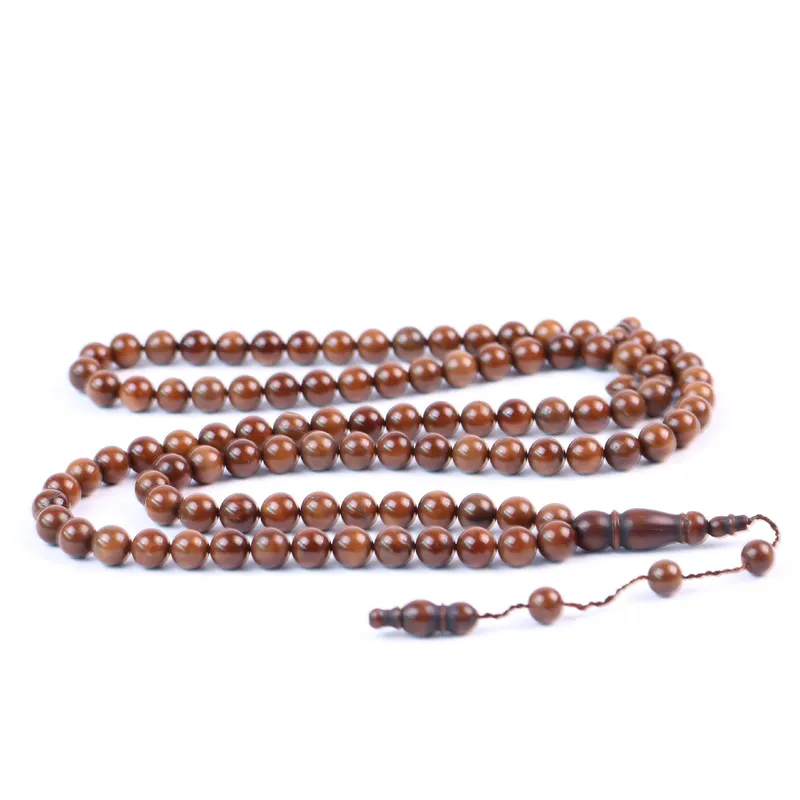 8ミリメートルRound 99ビーズIslam Muslim Kuka Tasbih Prayer Beads Koka Wholesale Taspih Loose Beads Taspih