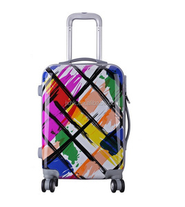 Túi Xe Đẩy Chất Lượng Cao In Bằng Nhựa Abs <span class=keywords><strong>Pc</strong></span> Túi Hành Lý Du Lịch 8 Bánh Thông Dụng 360 Độ - Product Image 5