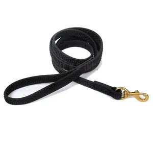 Waterproof PVC Coated Nylon Dog Leash Custom Geat Grip Collar With Padded Lights And Personalized Options For Pet Supplies