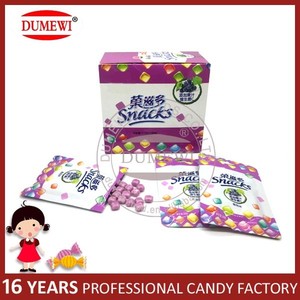 El buen Gusto Con Sabor A Fruta de Uva Crujiente Suave Masticar <span class=keywords><strong>Caramelos</strong></span> - Product Image 2