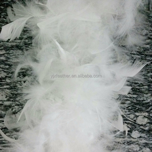 Plumas de Chandelle de pavo <span class=keywords><strong>blancas</strong></span> <span class=keywords><strong>baratas</strong></span> al por mayor para disfraces de boda y carnaval - Product Image 3
