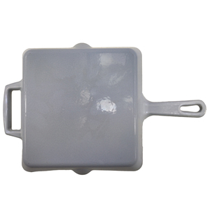 CE Certificate Enameled <strong>Cast</strong> Iron square Grill <strong>Pan</strong> - Product Image 2