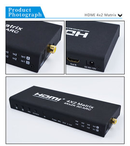 4 dans 2 Out <span class=keywords><strong>HDMI</strong></span> Matrice Avec Optique Coaxial RL Audio Extracteur IR À Distance 1.4 v <span class=keywords><strong>HDMI</strong></span> Switcher <span class=keywords><strong>Splitter</strong></span> <span class=keywords><strong>ARC</strong></span> 4 k x 2 k Pour - Product Image 6