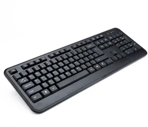 Горячая Распродажа, проводная стандартная USB клавиатура 105 клавиш GE макет Qwerty