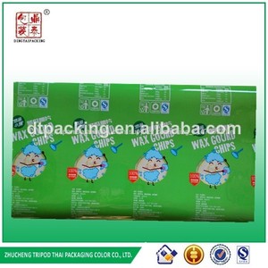 La película caliente/leminated mate personalizada impresa papas fritas película del embalaje - Product Image 1