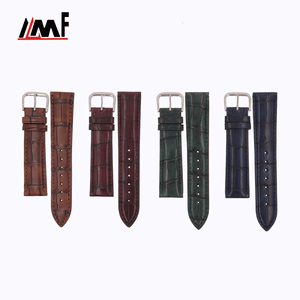 Custom Color Embossed Blingbling Vogue Classic Leather Multiple Size Premium Soft Wrist <b>Watch</b> Leather Straps - Product Image 6