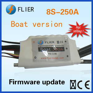 Tỷ lệ 1:8 <span class=keywords><strong>NQD</strong></span> Tear Into <span class=keywords><strong>Rc</strong></span> Jet Boat Expert 250A Brushless OPTO ESC với cáp USB - Product Image 4