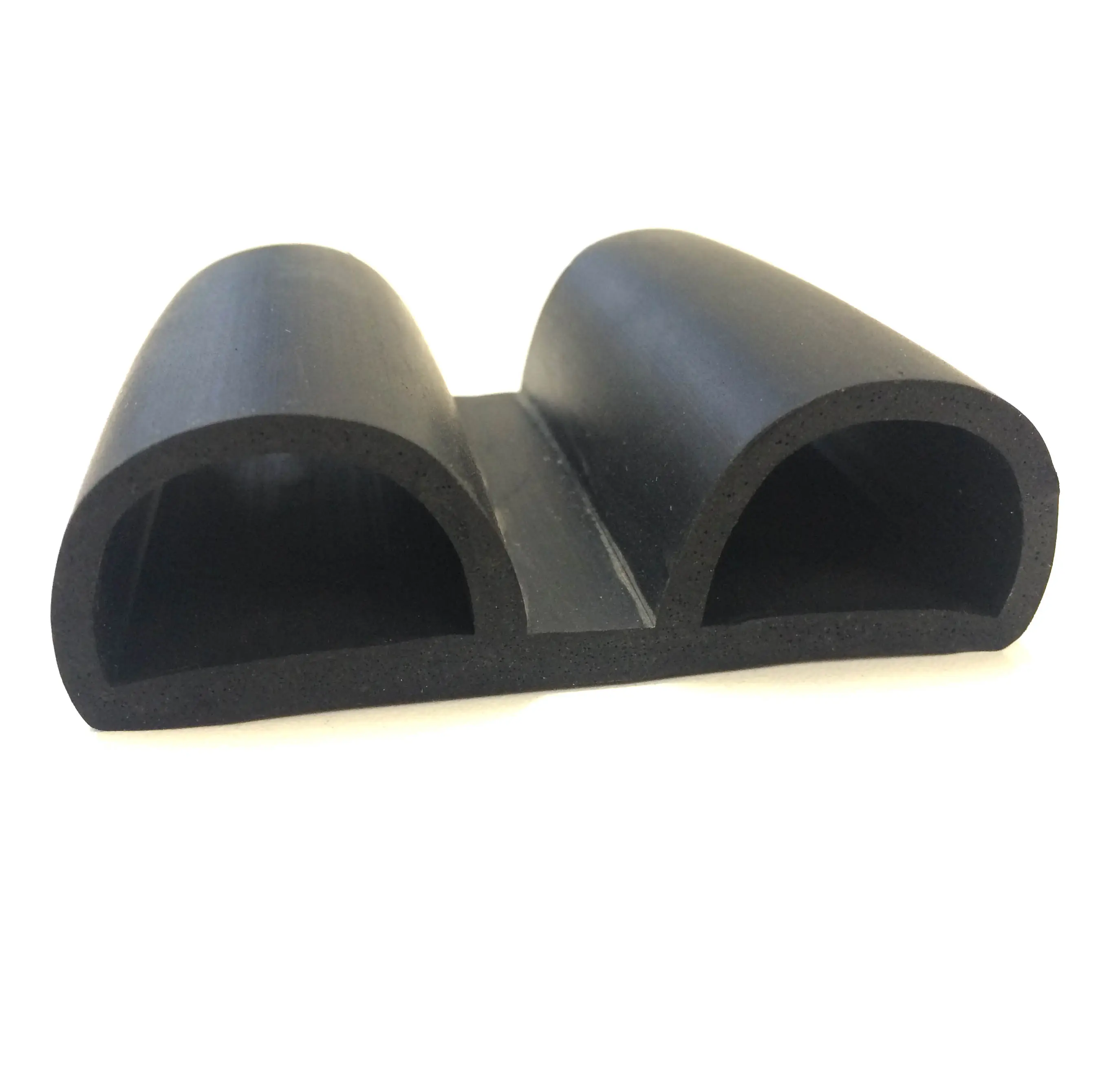 Dubbele D Vorm Rubber Strips Custom Epdm/Neopreen/Nitril Rubber Profielen Extrusie