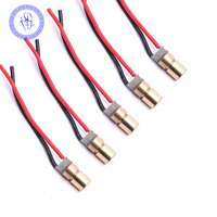 6mm 3V 650nm 5mW Red Dot Lazer Head Laser Module Wiring