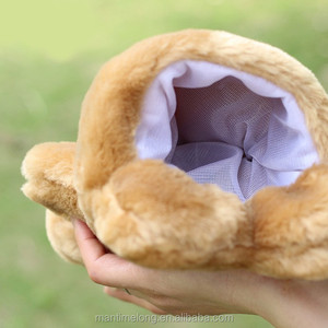 Kids Toy Dog Shape Puppet Hand Puppet Finger Puppet <strong>Sack</strong> Hand Dolls Plush for Baby Child - Product Image 4