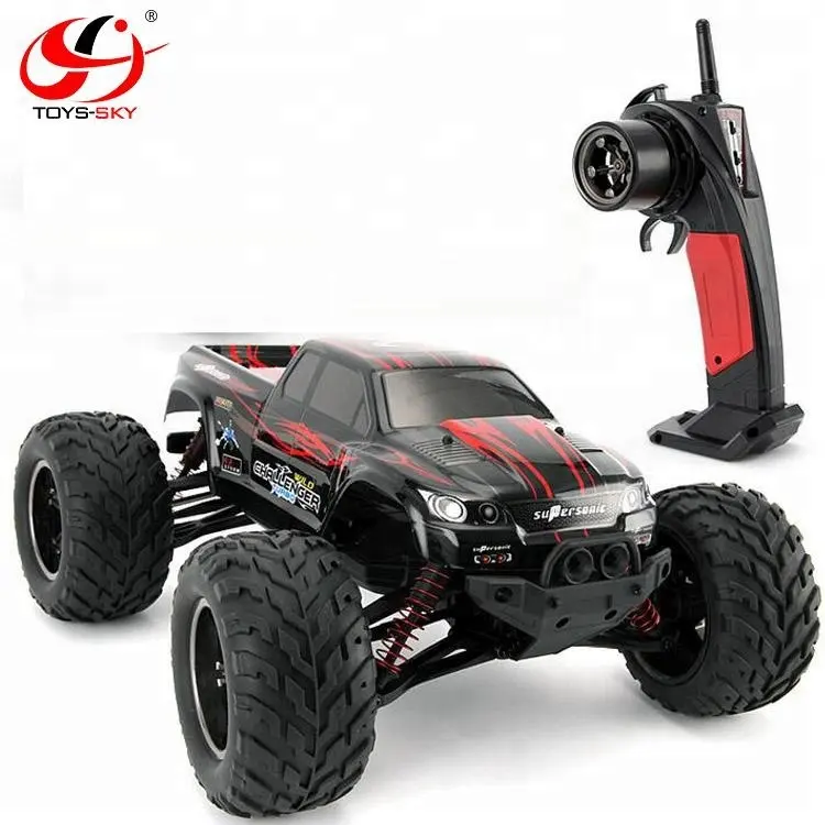 Sán Đầu Đồ Chơi Nhà Máy 1:12 2.4Ghz Siêu Vui Mừng Racer Rc Xe Tải Điện Radio Điều Khiển Xe RTR 38 Km/h +