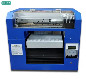 Good quality Durable use small A3 A4 format digital flatbed printer One year Warranty made in China