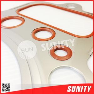 Marché de réparation de pièces de rechange diesel marines de qualité d'origine 6KH ET joint de culasse en acier pour yanmar - Product Image 3