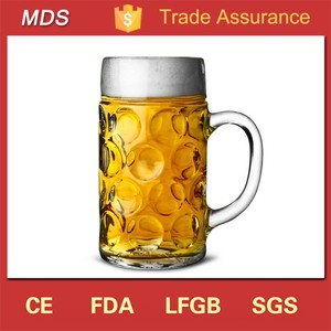 15 oz heidelberg maestro cervecero normal grueso <span class=keywords><strong>taza</strong></span> de cerveza de cristal estilos - Product Image 3
