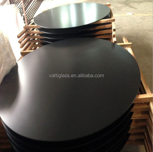 750 mét đường kính vòng Rõ Ràng và kính cường lực Màu Đen bảng, sữa glass top bàn ăn giá - Product Image 1