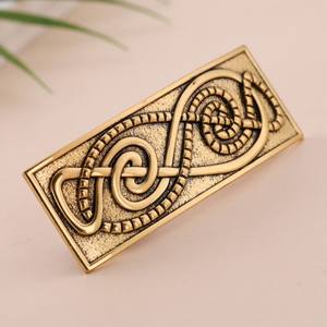 HC1-12 Irish Knot Metal Clip Antique Silver Hairpin Femmes Vintage <span class=keywords><strong>Cheveux</strong></span> Accessoires - Product Image 4