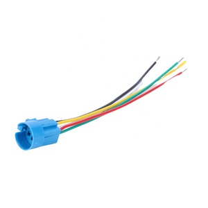 19 millimetri Treccia Filo Presa di Connettore Spina per 19 millimetri di Diametro In Metallo Push Button Pulsador On Off Interruttore Presa Elettrica - Product Image 3