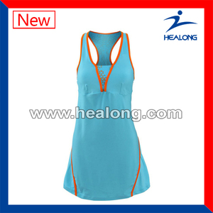 sublimada vestido de tenis de alta calidad vestido de tenis tenis de ropa de deporte - Product Image 1