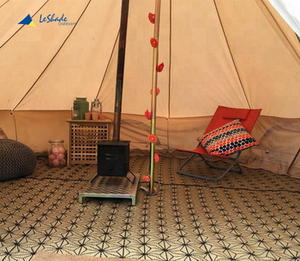 Mezza luna campana tenda mat tappeto campana tenda <span class=keywords><strong>stuoia</strong></span> 5m tappetini accessori da <span class=keywords><strong>campeggio</strong></span> tenda - Product Image 5