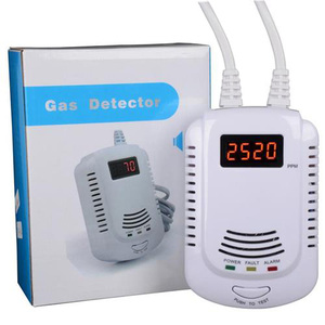 220VAC 12VDC Gas Detector LPG cảm biến rò rỉ với shut-off van - Product Image 2