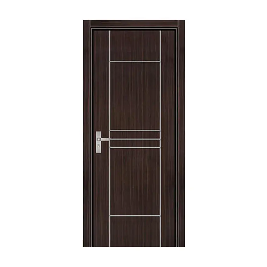 Portes en bois de Style de couleur personnalisée, porte affleurante en nid d'abeille en acajou massif