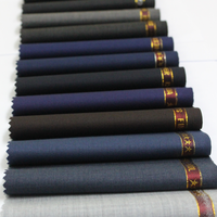 Popular muchos sólido liso colores alta calidad regular stock listo merino lana mezcla de tejidos