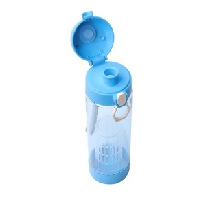 Extremely efficient heat preservation plastic lemon with silicone band tritan water bottle Infuser - Product Image 2