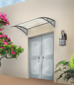 BRICOLAGE Porte fenêtre auvent de couverture <span class=keywords><strong>et</strong></span> la verrière de balcon en gros pour le polycarbonate auvent de porte - Product Image 2