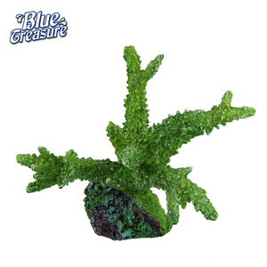 Goed ontworpen Blauw Schat marine <span class=keywords><strong>aquarium</strong></span> handgemaakte hars reef koralen - Product Image 3