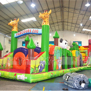 Enfants Parc Point Thème Parc Couleur Combinaison Enfants Jouets Gonflable Aire de Jeux Château Obstacle pour Vente - Product Image 1