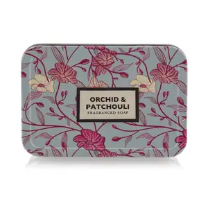 100% Organic and Natural soap. Orchid & Patchouli Soap with essential oil for men and women --338269