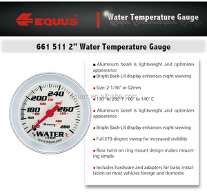 Manomètre de température, jauge d'eau, 2 pouces - Product Image 2