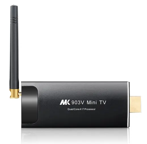 Remote and Premium HD-MI Cabletv Stick 4K HD/4K/HDR Streaming Media Player, Simple Metal Case Quad Core Tv Stick 4k