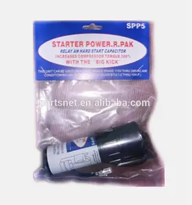 รีเลย์และชุดตัวเก็บประจุแบบฮาร์ดสตาร์ท SPP5 SPP6