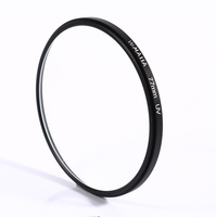 Équipement photographique, accessoires pour appareil photo numérique, alliage d'aluminium usiné CNC, verre optique, filtre UV pour objectif d'appareil photo OEM 77 mm