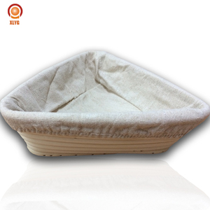 <span class=keywords><strong>Pan</strong></span> pruebas cesta ecológico natural caña de ratán redonda fermentación de masa tazón para hornear - Product Image 3