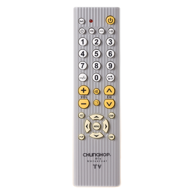Chunghop M1E IR Universal TV Remote Control for LCD/LED/HDTV