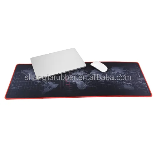 Kaynak üreticileri özel 900X400Mm dünya haritası hız klavye Mouse kauçuk ped Pad bilgisayar oyunları Mouse Pad