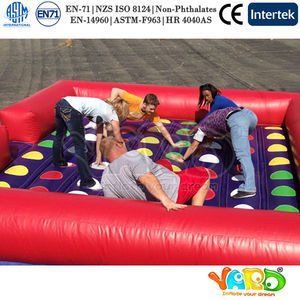 Adulte, twister jeu gonflable à vendre sport <span class=keywords><strong>de</strong></span> plein <span class=keywords><strong>air</strong></span> jeux jeux <span class=keywords><strong>de</strong></span> la <span class=keywords><strong>famille</strong></span> - Product Image 1