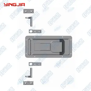 02342C 带钥匙隐藏的嵌入式锁定手柄