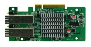 Tarjeta de Red con <span class=keywords><strong>2</strong></span>*1000 MBPS OPT580 SFP Gigabit Ethernet PCIE 8X - Product Image 1