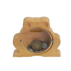 <span class=keywords><strong>Tirelire</strong></span> bois en forme de <span class=keywords><strong>grenouille</strong></span>, caisse d'épargne, pour pièces de monnaie - Product Image 1