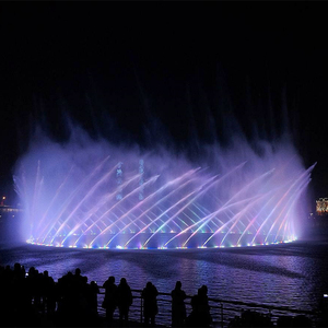 Plaza su özellikleri çeşitli değişen paslanmaz çelik su gösterisi su çeşmesi göstermek için - Product Image 6