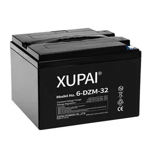 Ắc Quy Điện 12V 32ah 6-dzm-32 Cho Xe Kéo