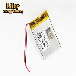 Rechargeable lipo Li-ion <span class=keywords><strong>3</strong></span>,7 v Polymer battery 700 mah 383450 for toys - Product Image 2